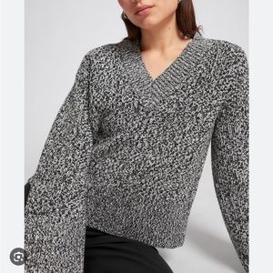 NWT & other stories oversized deep v-neck sweater